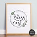 Bless Our Nest - Printable Download, Sign, Wall Art, Quote Print, Home ...