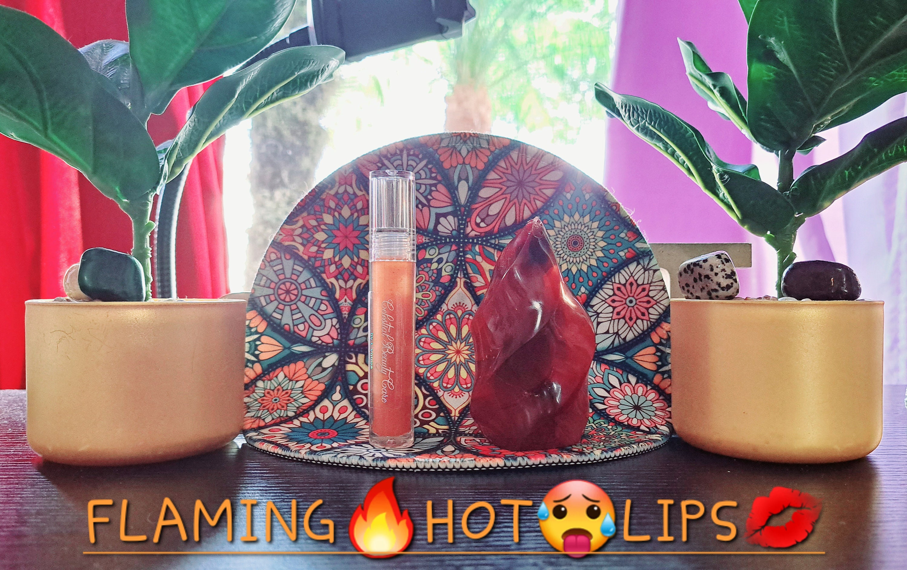 Fireball Organic Lip Plumper Made With Real Cayenne Pepper/collagen