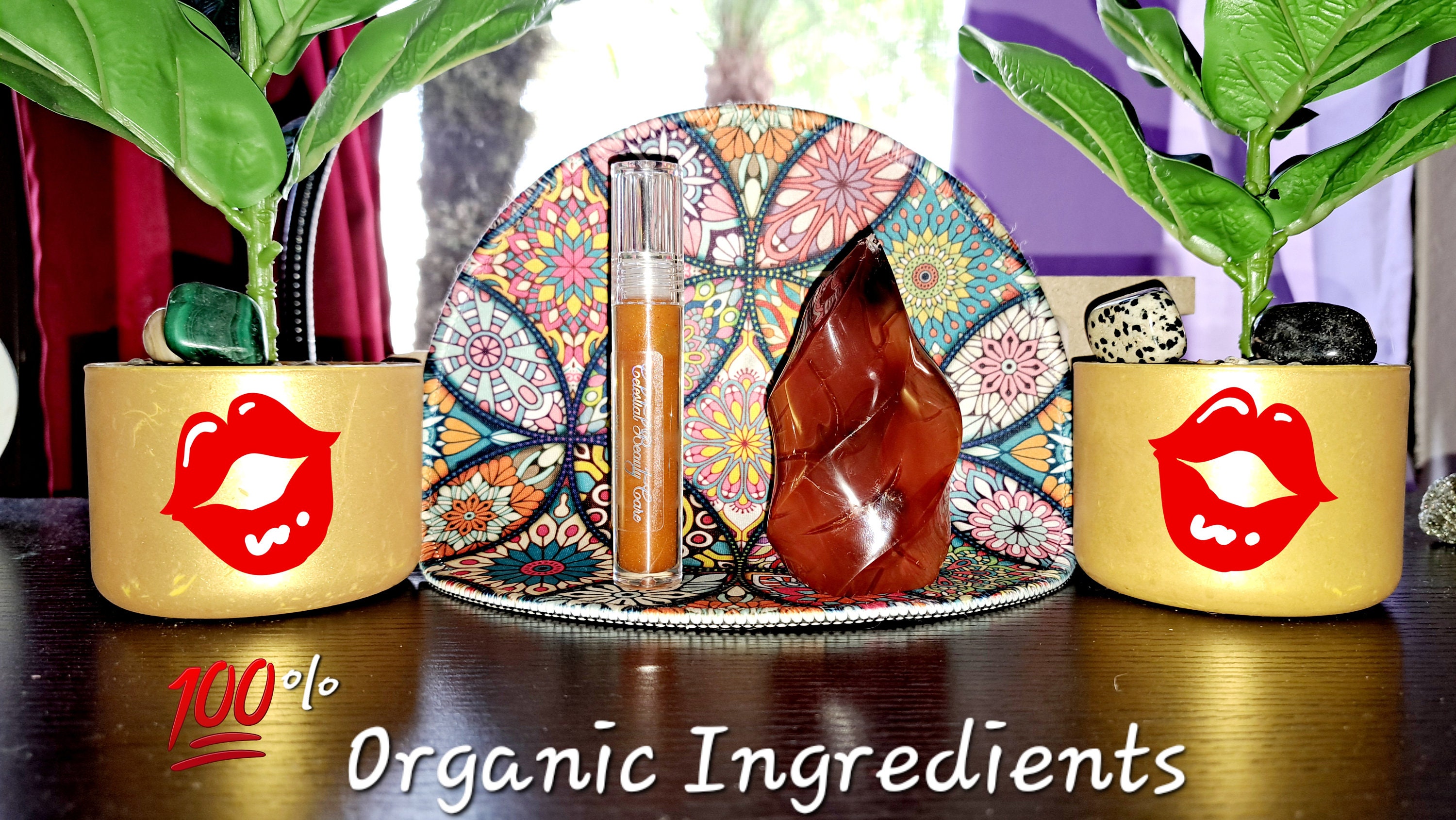 Fireball Organic Lip Plumper Made With Real Cayenne Pepper/collagen