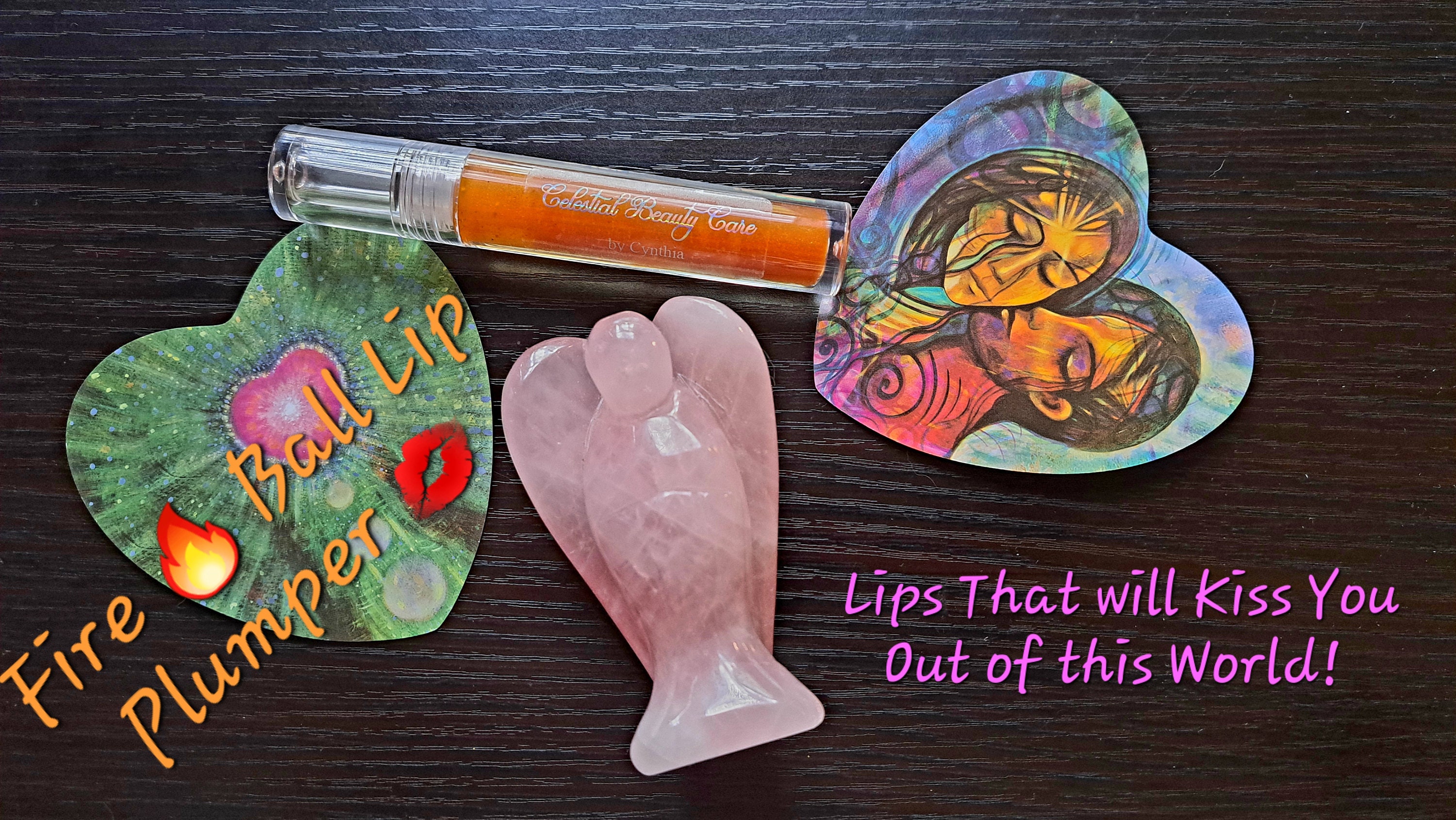 Fireball Organic Lip Plumper Made With Real Cayenne Pepper/collagen