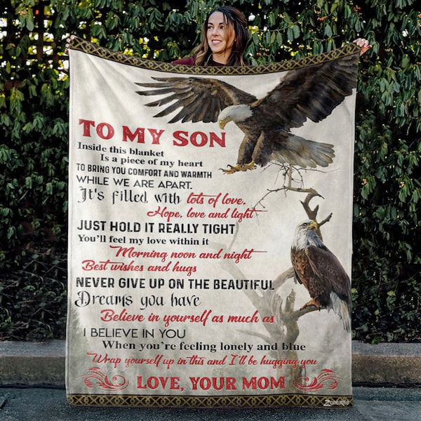 Son Fleece Blanket Etsy