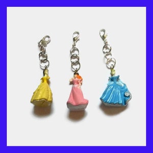 Animated Princess Characters Zipper pull Hoodie pull  ZP5690 Ready to ship