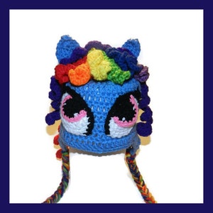Inspired by My Little Pony Rainbow Dash, Toddler, Child, Teen, Adult Made to Order H5754