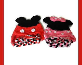 Inspired by Mickey Mouse and Minnie Mouse Baby, Toddler, Child, Teen, Adult Made to Order