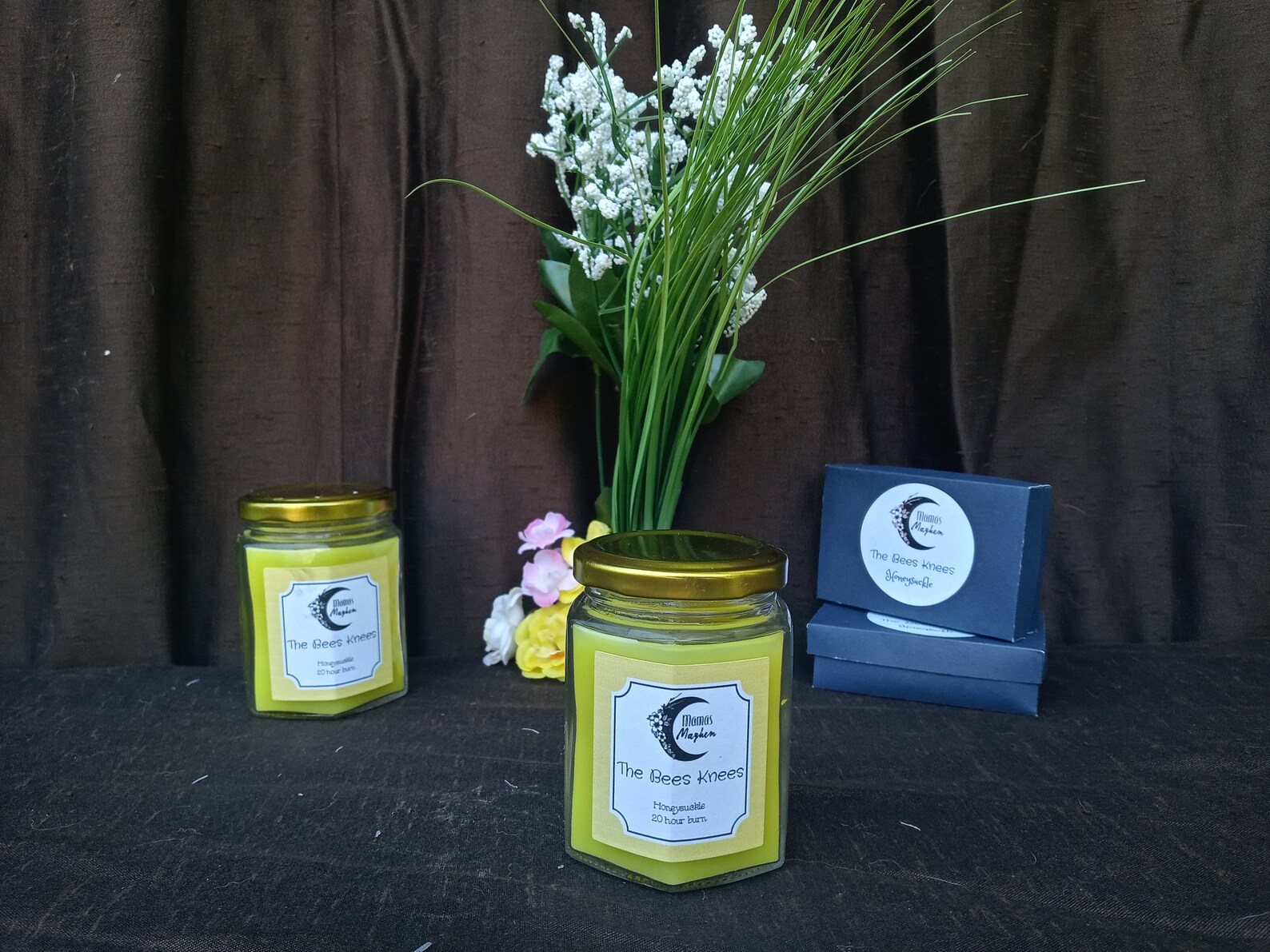 The Bee's Knees candle Etsy