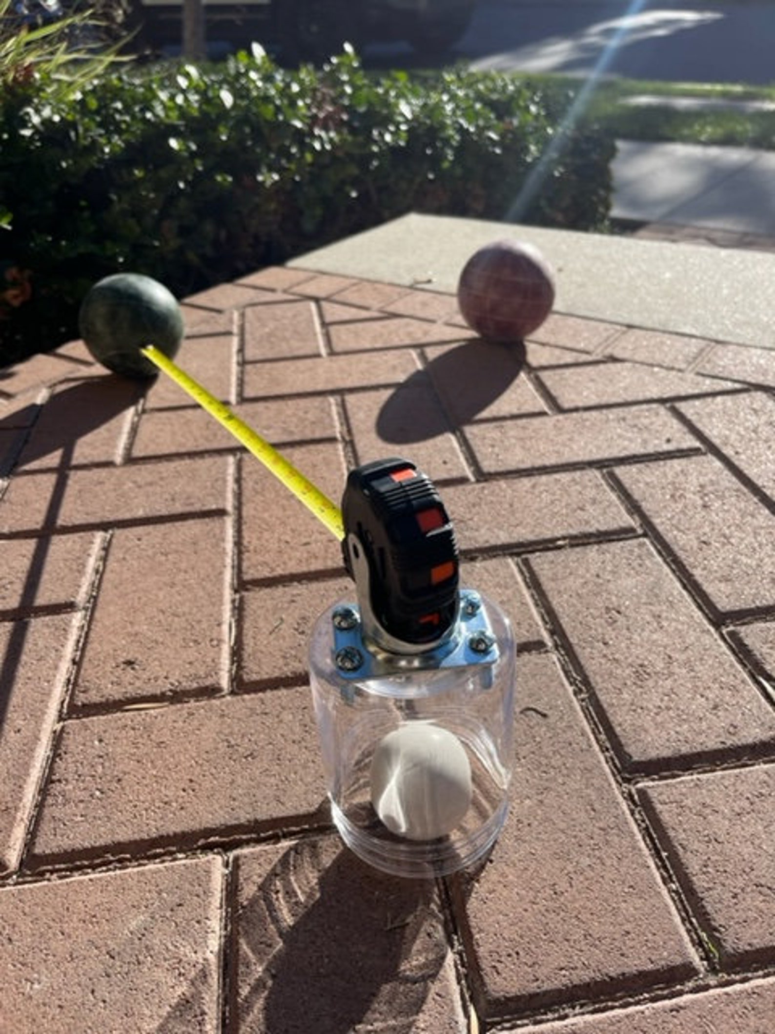 Bocce Ball Measuring Device Excalibur 2x Size of Base Model Etsy