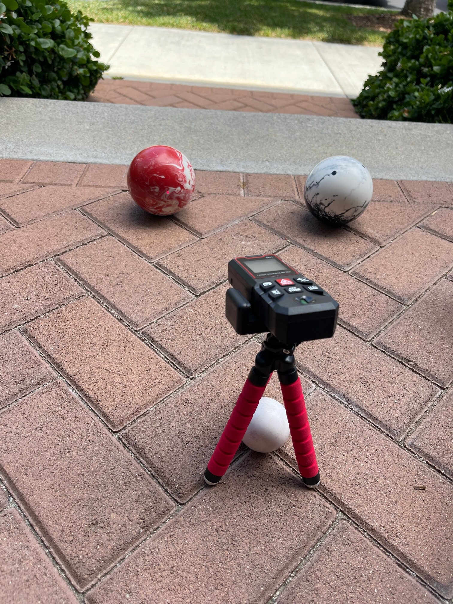 Laser Bocce Ball Measuring Device on Tripod Etsy