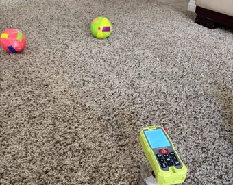 Laser-Messgerät für Boccia-Kugeln