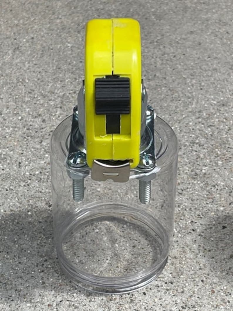 Bocce Ball Measuring Device, 8 Oz Clear Cup, Swivel Caster Etsy