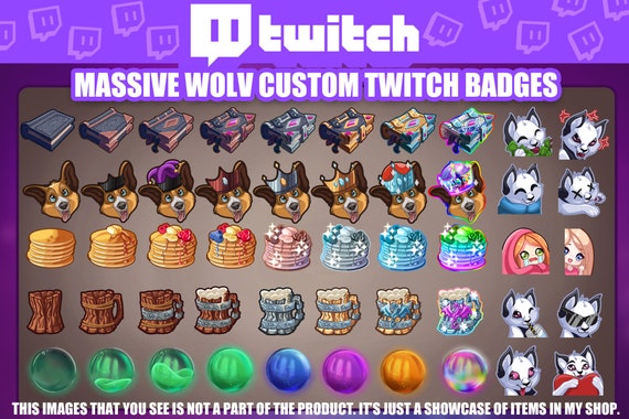 Massive Wolv Dragon Ball Sub Bits Twitch Badges by MassiveWolv on