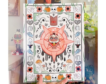 Cult of The Lamb Tapestry Print