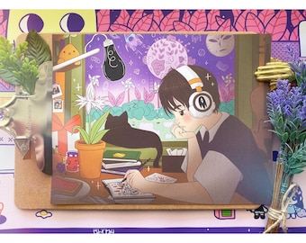 Omori Lofi Sunny Print