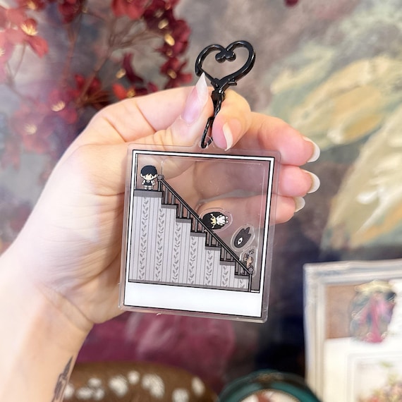 Omori Staircase Polaroid Shaker Keychain - Etsy