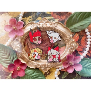 Hazbin Hotel Bubblegum Pins