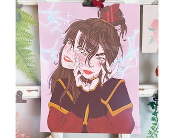 Tomie Fire Princess Print