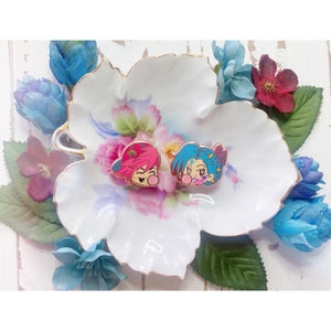 Jinx and Vi Bubblegum Pins