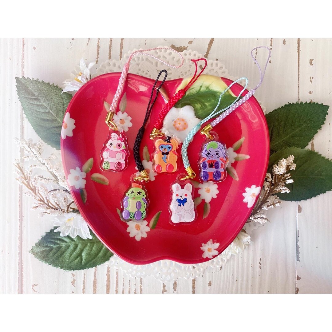 Glamrock Gummies Mini Charms Etsy