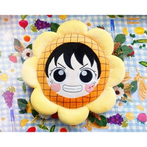 Pirate Anime Captain Sunflower Cushion