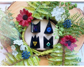 Cult of the Lamb Bishop Crown Butterfly Hair Clips