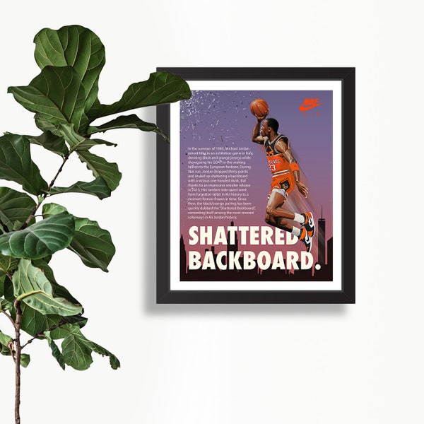 Jordan 1 Shattered Backboard Etsy