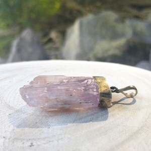 Pink Kunzite Gemstone Pendant image 4