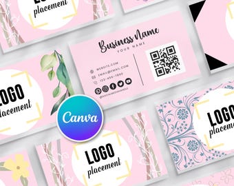 15 modèles de modèles de cartes de visite personnalisables, modèle canevas, cartes de visite personnalisées, modèles de cartes de visite, cartes de visite à code QR