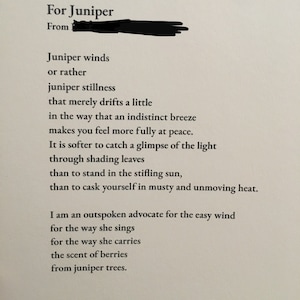 Custom Poetry