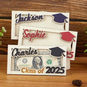 Portamonedas de Graduación 2025, Portamonedas de Graduación, Graduación de Secundaria, Regalo para Graduados, Regalo de Graduación Personalizado para Ella/Él