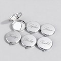 Personalized Engraved Compact Mirror, Custom Pocket Mirror with Name, Makeup Mirror, Gift for Her, Bridesmaid Gifts, Wedding Gifts