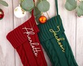 Personalized Christmas Stocking Tags, Christmas Stocking Name Tags and Gift Labels, Stocking Name, Xmas Home Decor, Acrylic Stocking Tag
