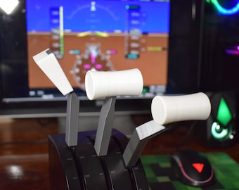 Boeing 737 Throttle Quadrant / Logitech throttle Quadrant Mod/ 737 Logitech Throttle Quadrant / Boeing Throttle Quadrant / Logitech Throttle