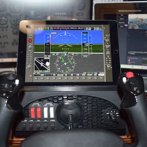 Honeycomb Alpha Ipad Mount / Ipad mount flight sim / honeycomb alpha / honeycomb ipad mount / honeycomb add on / honeycomb mod