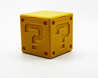 Question Block Switch Game Case | Cartridge Holder | Mario-Inspired Switch Accessory | switch inspired gift