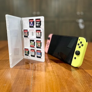 ゲームカートリッジを収納できる Nintendo Switch ゲームケースインサート / ゲーム用 Nintendo Switch ケースインサート