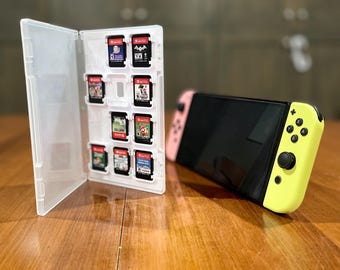 Nintendo Switch Game Case Insert to hold Game Cartridge Storage / Nintendo Switch case insert for games