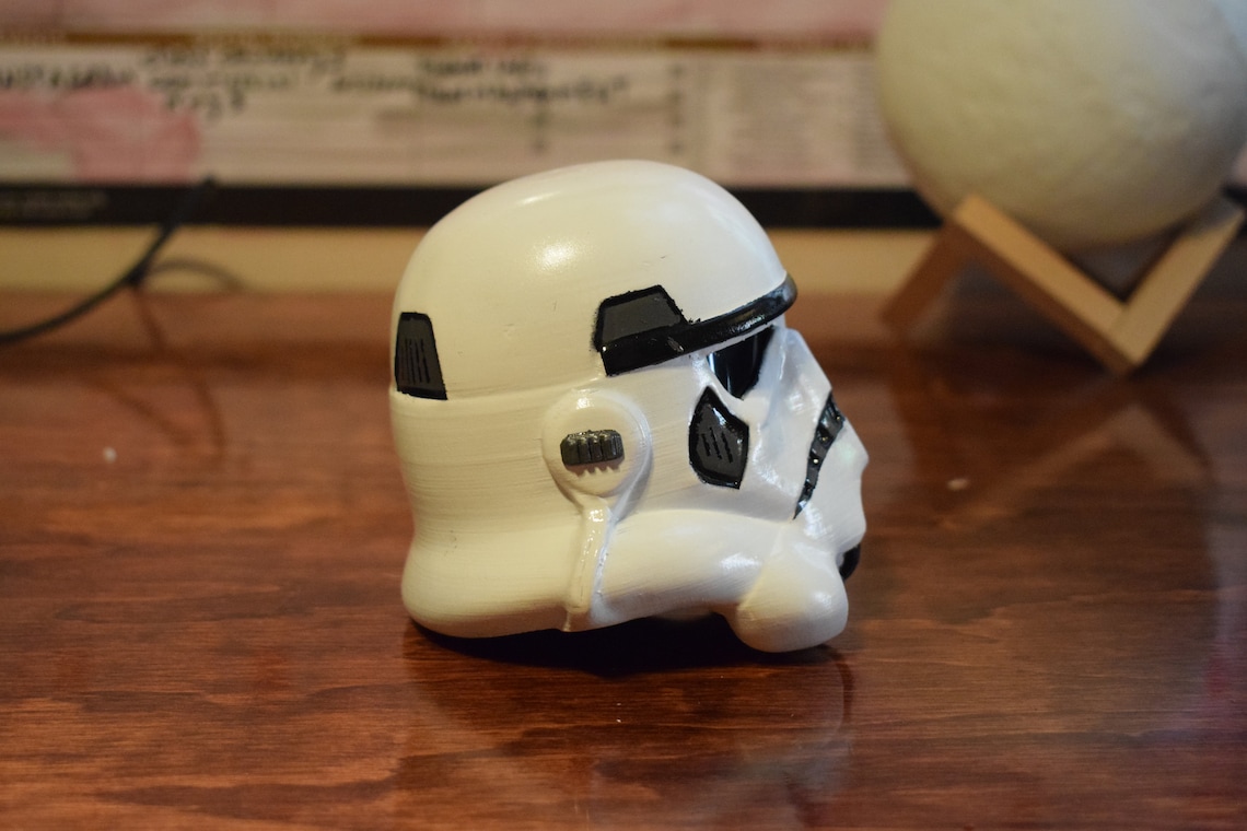 Mini Stormtrooper Display Helmet Etsy