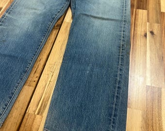 W30 Vintage 90s Levi's 702xx Selvedge Buckle Back Denim Jeans