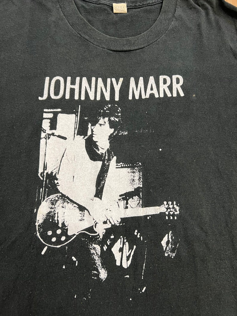 Vintage 80s Johnny Marr Meat is Murder The Smith Band Tees image 5