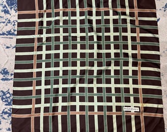 Vintage Yves Saint Laurent Paris Silk Scarf Square