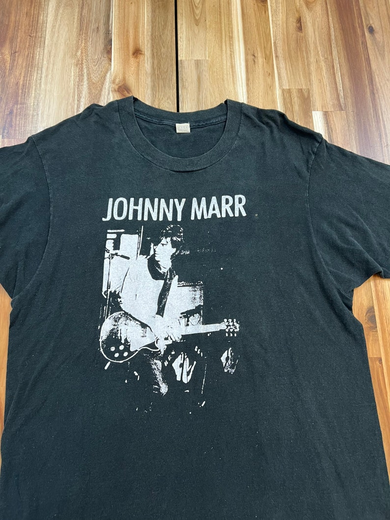 Vintage 80s Johnny Marr Meat is Murder The Smith Band Tees image 3