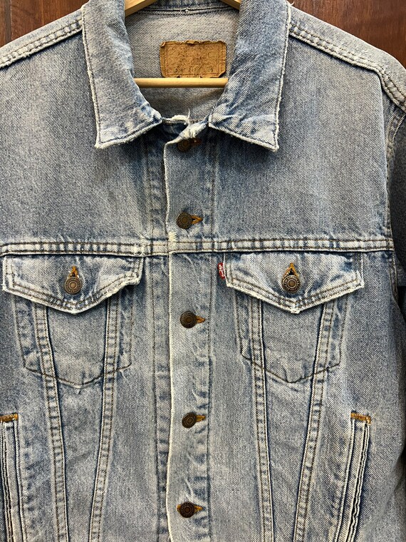 Vintage Levis Custom Kurt Cobain Denim Jacket - Gem