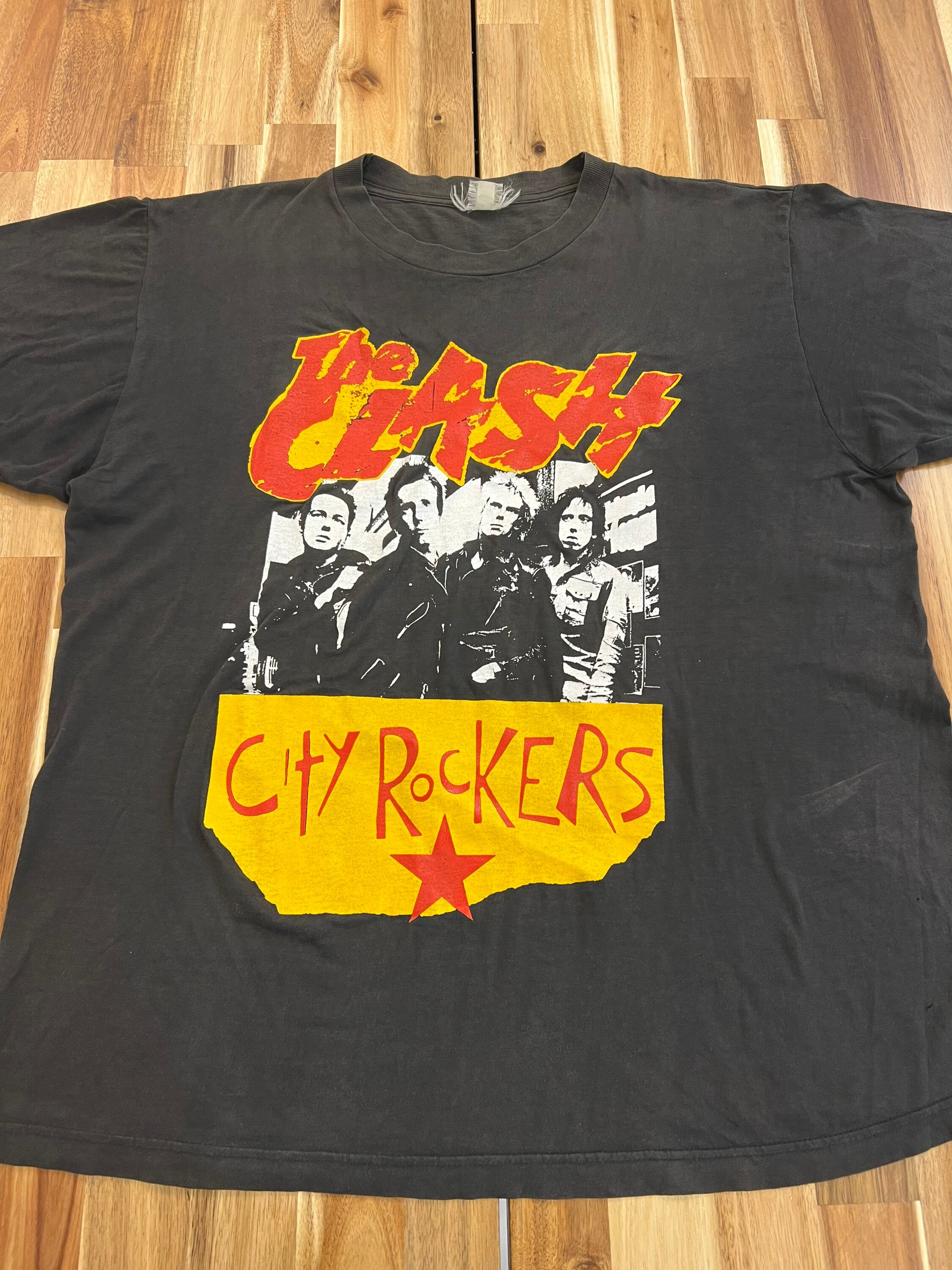 ヴィンテージ 90 年代 ザ・クラッシュ・シティ・ロッカーズ バンド T