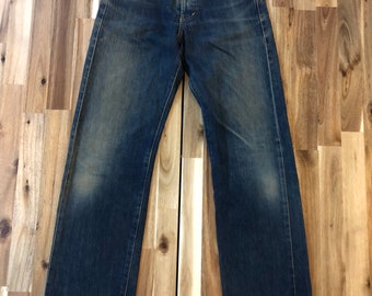 W30 Vintage 90s Levi's 702xx Selvedge Buckle Back Denim Jeans