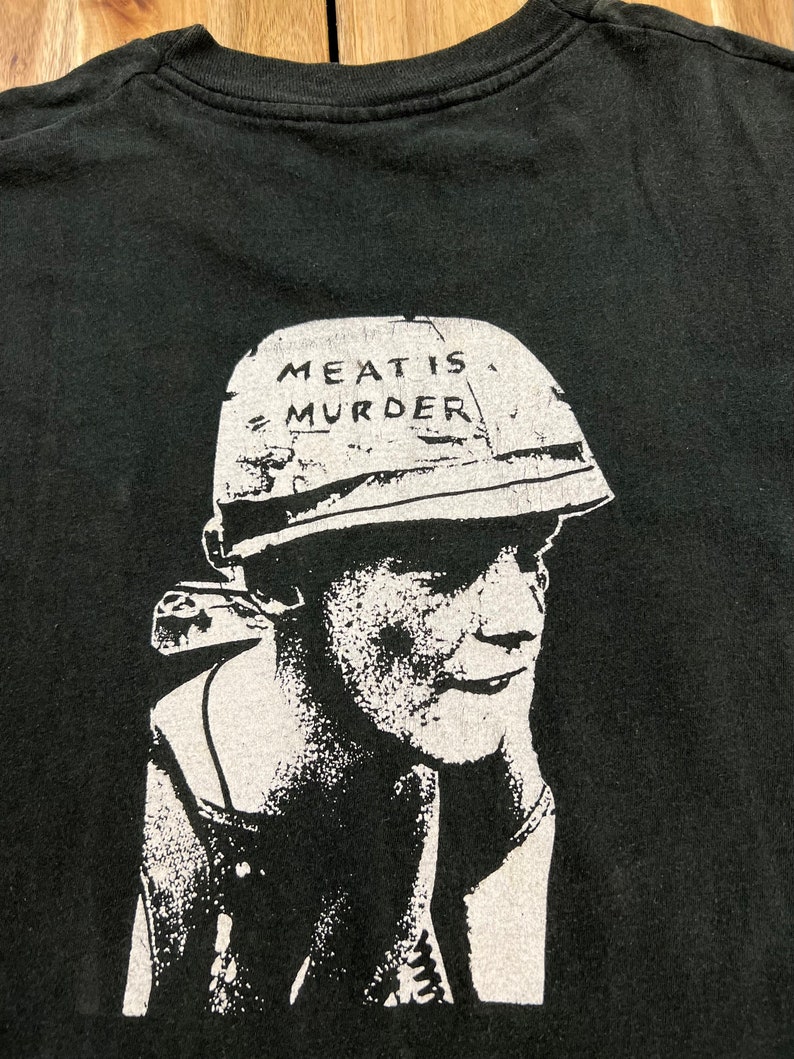 Vintage 80s Johnny Marr Meat is Murder The Smith Band Tees image 6