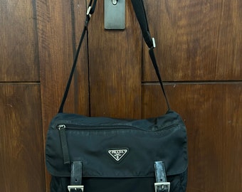 Prada Nylon Black Sling Bag