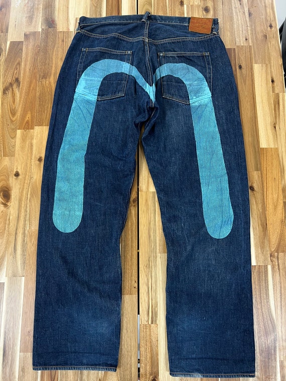 Evisu Jeans by Yamane Large Daicock Selvedge Travis Scott - Etsy