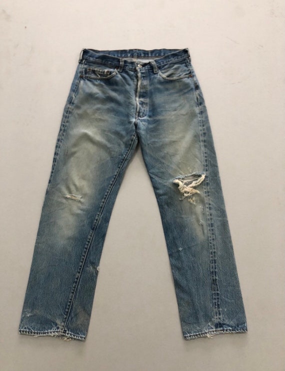 Vintage Levis 501 Rindem Selvedge 