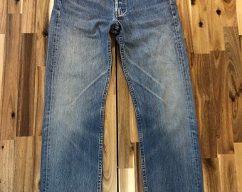 Vintage Levis 501 Button 555 Made in USA Jeans Denim - Etsy