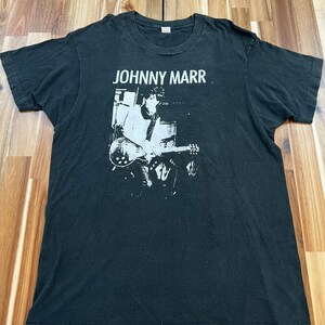 Vintage 80s Johnny Marr Meat is Murder The Smith Band Tees image 1