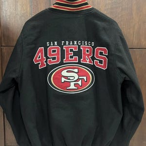 San francisco 49ers leather jacket - Etsy 日本